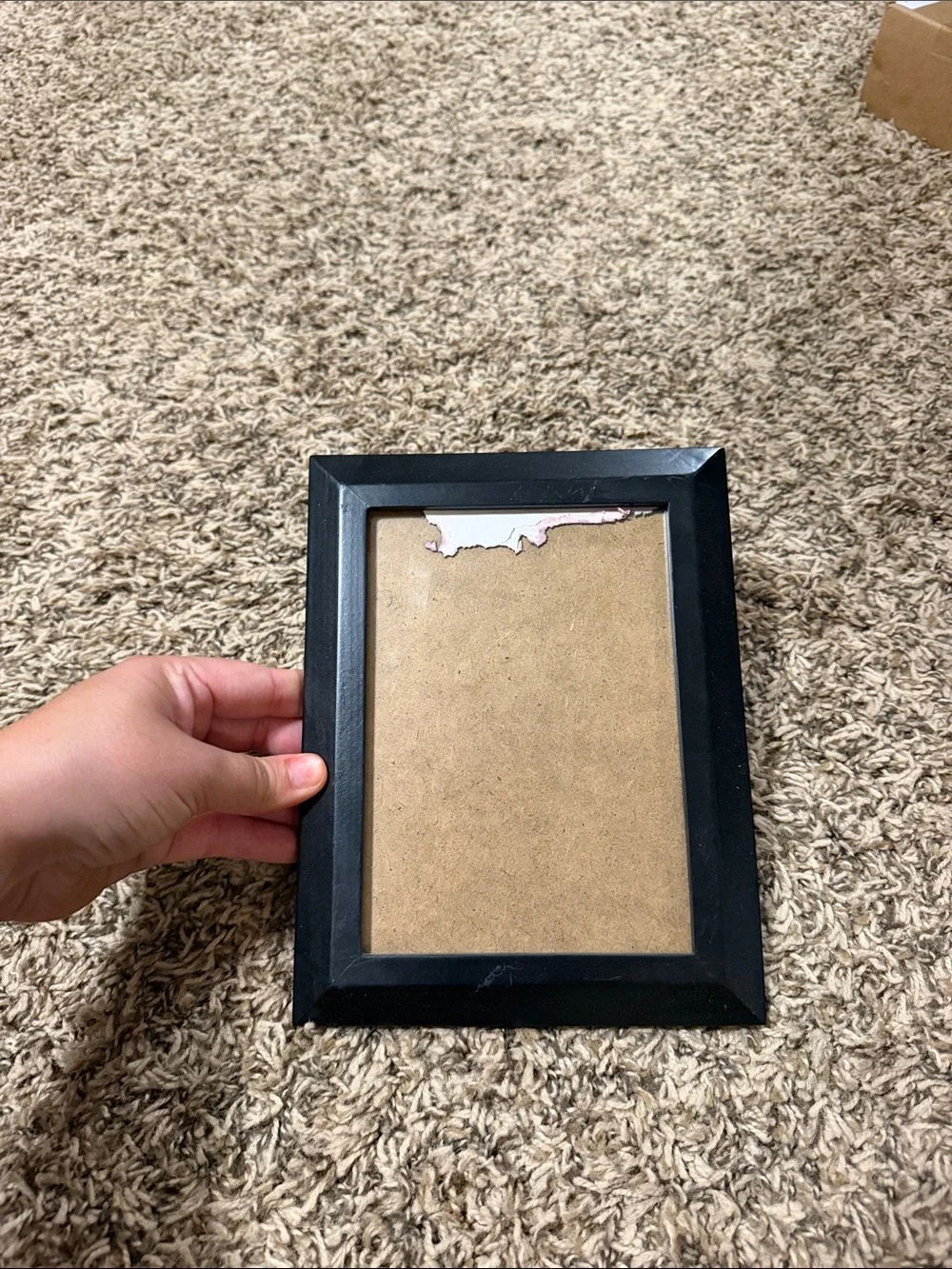 Classic Black Wood Photo Frame - Home Accents
